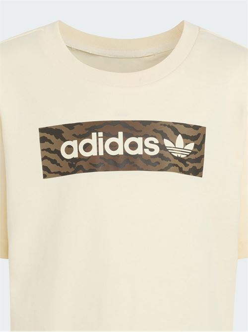 CYC TEE SET AOP     CREWHT/NBROWN ADIDAS ORIGINALS | KD5822/ND